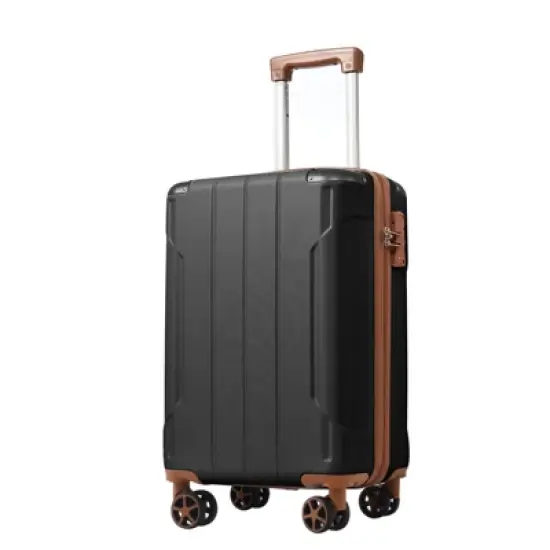 Sapphtopaz 3pcs Hardshell Luggage Sets ABS Lightweight Suitcase Durable Luggage Carry On Suitcase, Double Spinner Wheels (20" 24" 28") image {3}