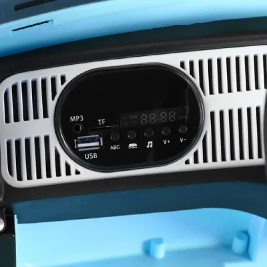 Aosom Licensed Volkswagen Beetle Electric Kids Ride-On Car 6V Battery Powered Toy with Remote Control Music Horn Lights MP3 for 3-6 Years image {4}