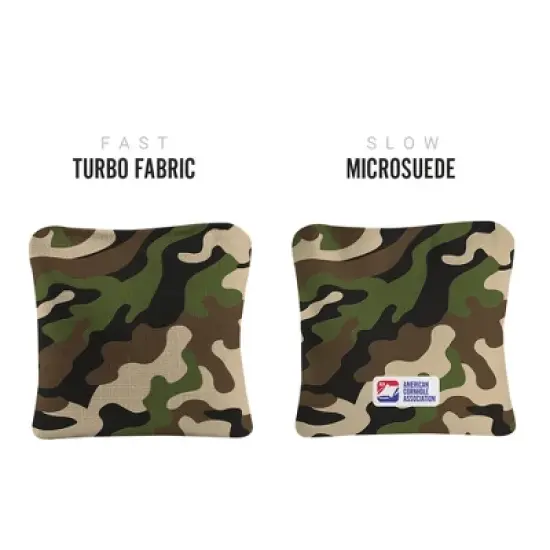 Camouflage Synergy Pro Green Cornhole Bags (Set of 4) image {1}