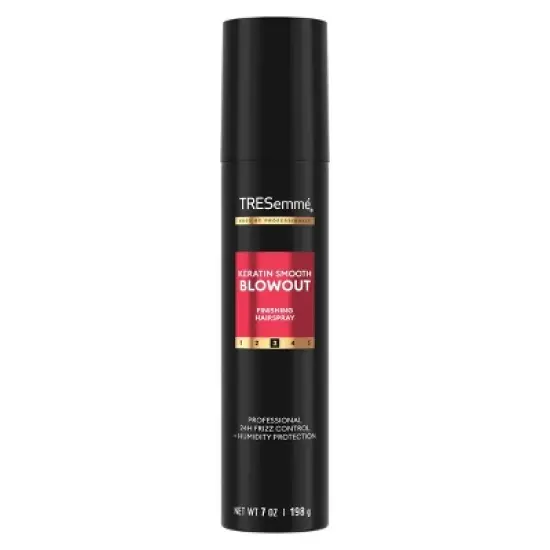 Tresemme Keratin Smooth Weightless Anti-Frizz Finishing Spray Flexible Hold Hair Treatment - 7oz image {9}