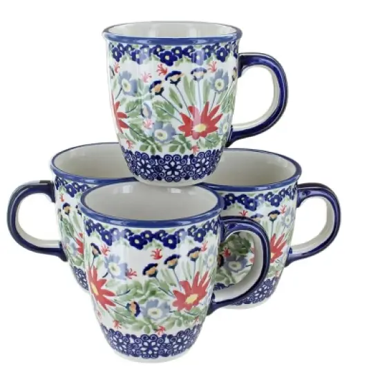 Blue Rose Polish Pottery K081 Manufaktura Mug Set image {12}