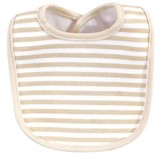 Hudson Baby Infant Boy Cotton Bibs 10pk, Handsome As A Prince, One Size image {4}