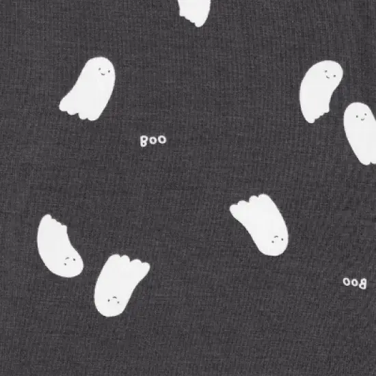 Carter's Just One You&reg; Toddler 2pc Short Sleeve Comfy Soft Ghosts Pajama Set - Black image {2}