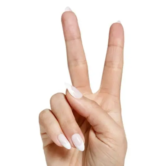 Olive & June Press-On Fake Nails - M Almond - French - 42ct image {3}