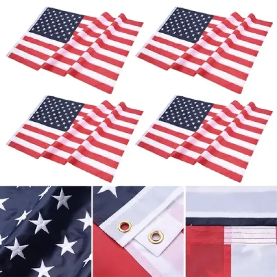 Yescom 3x5 Ft US Flag Polyester Oxford Fabric image {12}