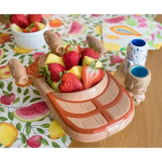 Beeline Creative Geeki Tikis Star Wars Landspeeder Punch Bowl with Luke and R2-D2 Mini Muglets image {4}