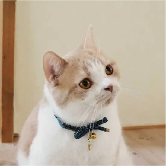 Necoichi Zen Fish Charm Cat Collar image {8}