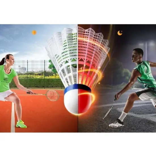 E-Jet Sport 5' x 10' Portable Badminton Net Set image {6}