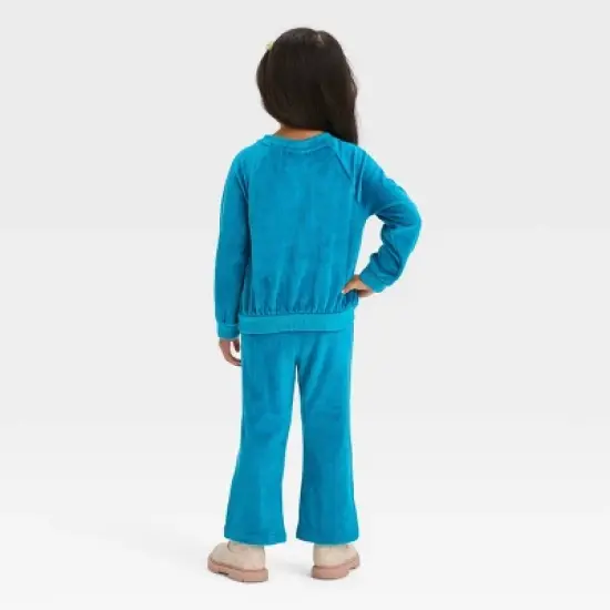 Toddler Girls' Ribbed Velour Top & Bottom Set - Cat & Jack&trade; image {1}