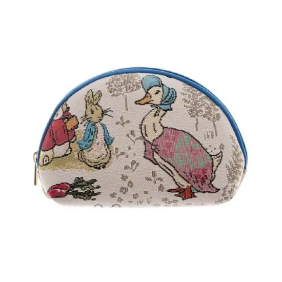 Signare USA Peter Rabbit Jemima Cosmetic Bag/ Makeup Bag image {4}