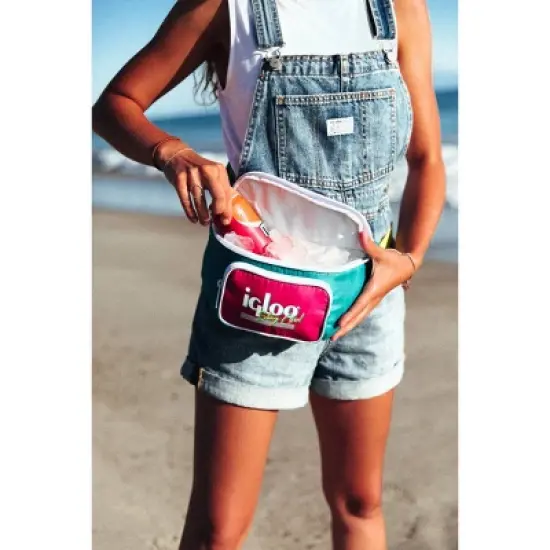 Igloo Retro Fanny 1.62qt Cooler Pack - Dark Jade image {10}