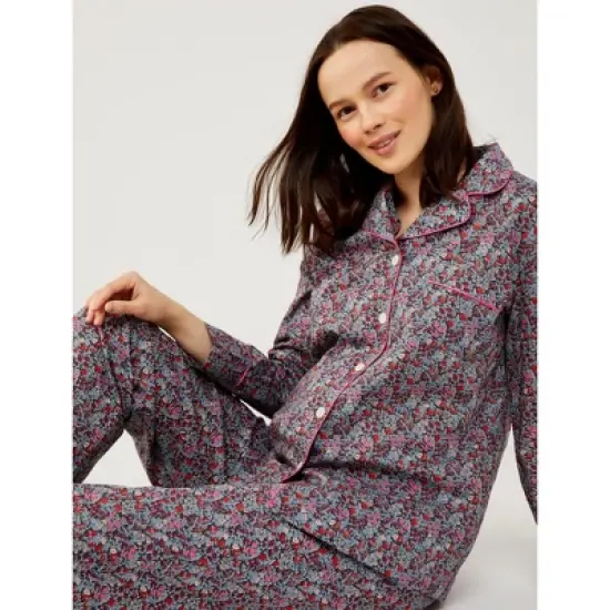 Two Piece Maternity Pajama Set Made with Tana Lawn&trade; | A Pea in the Pod image {1}