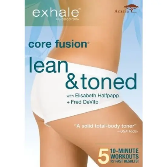 Exhale: Core Fusion Lean & Toned (DVD) image {1}