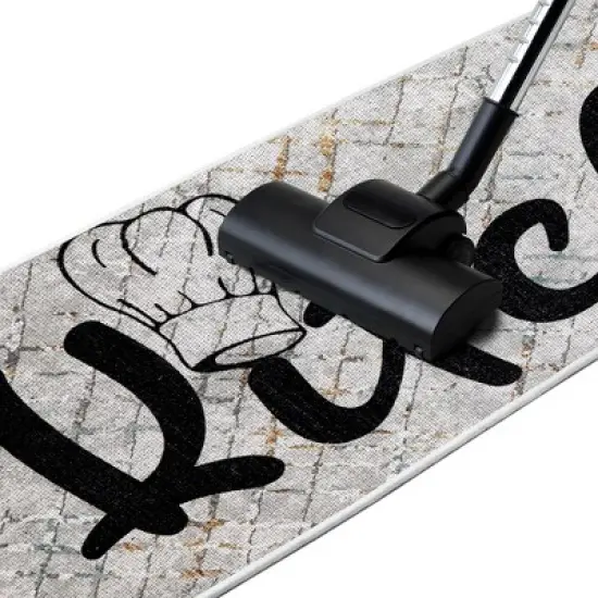 SussexHome Non Skid Cotton Washable Kitchen Runner Rug - 20" x 59" image {4}