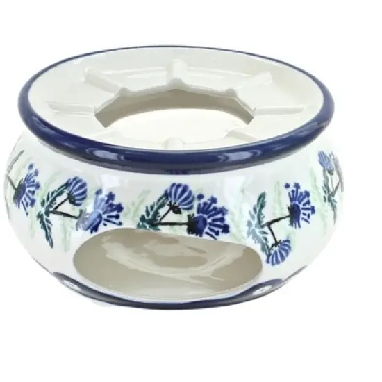 Blue Rose Polish Pottery 1067-Zaklady Teapot Warmer image {8}