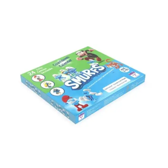 The Purple Cow The Smurfs Advent Calendar: Winter-Themed Tabletop Paper and Cardboard image {2}