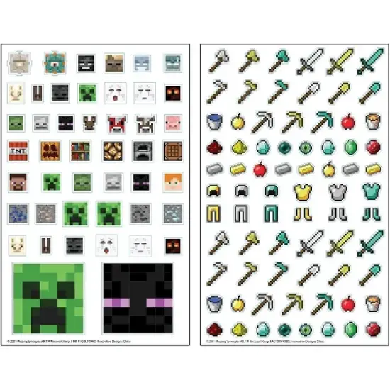 Minecraft Kids Stationery Set | School & Craft Supplies with Pencil Case image {4}