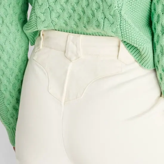 Women's Yoke Seam Straight Denim Pant - Future Collective&trade; with Reese Blutstein image {3}