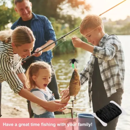 Unique Bargains Rayon Chenille Thick Thread Materials Fly Tying 16.4ft 2 Pcs image {2}