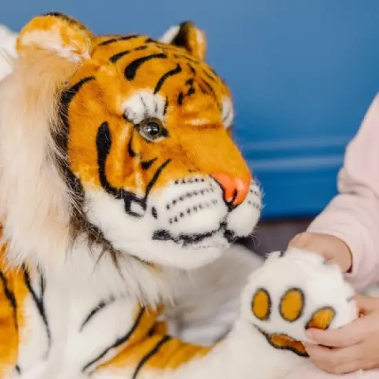 Melissa & Doug Siberian Tiger Stuffed Animal image {8}