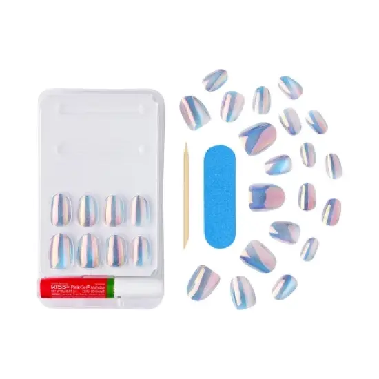 KISS Products Gel Fantasy Allure Fake Nails - Change Chance - 31ct image {6}