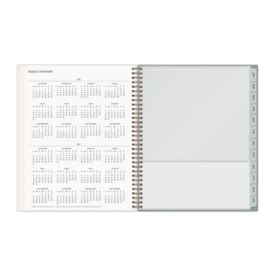 Morris & Co. by Blue Sky 8.5"x11" 2026&nbsp;Weekly/Monthly Wirebound Planner Printed Strawberry Thief image {6}