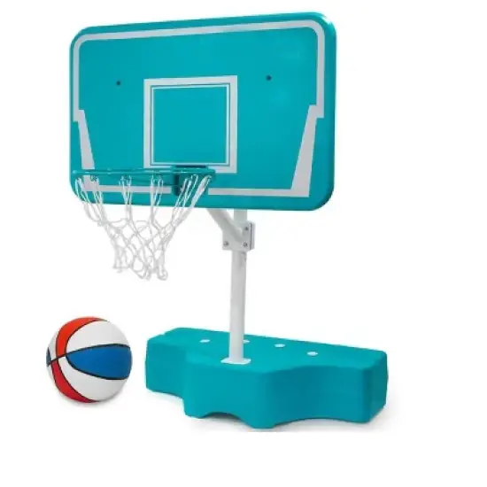 Northlight 42 Inch Poolside Adjustable Basketball Hoop for In-Ground Pools image {1}