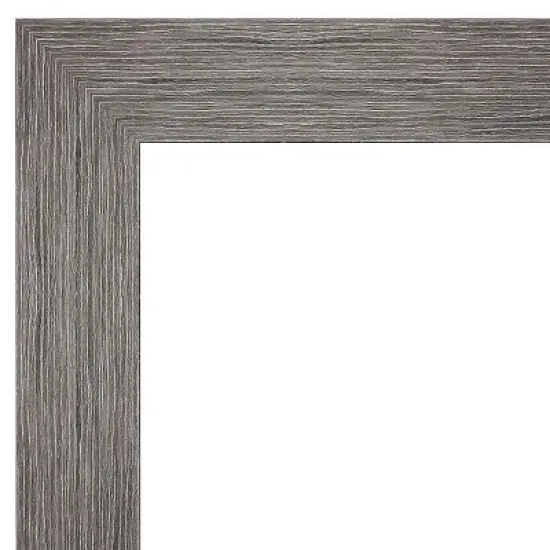 Amanti Art Pinstripe Plank Grey Framed Dry Erase Magnetic Board image {3}