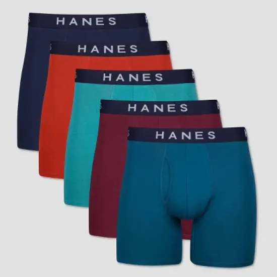 Hanes Premium Men's Boxer Briefs 5pk image {4}