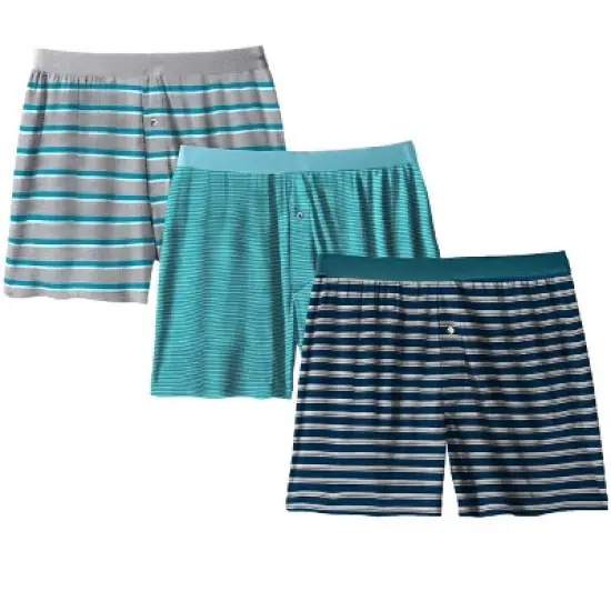 KingSize Men's Big & Tall Cotton Boxers Multipack image {11}