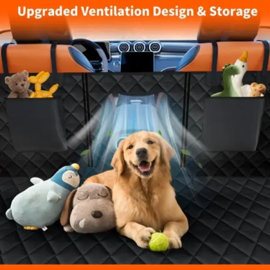 Dog Car Seat Cover For Back Seat image {5}