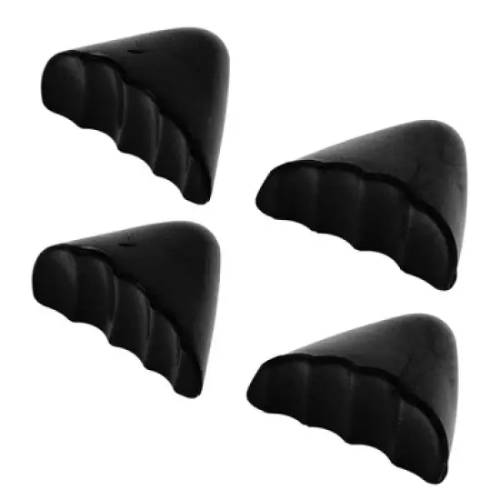 Unique Bargains Soft Pointed Head Adjustable Toe Plugs 2 Pairs image {6}