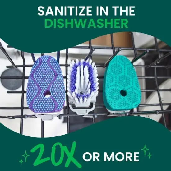 Scotch-Brite Odor Resist Non-Scratch Dishwand image {6}