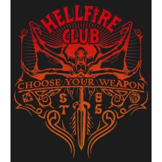 Junior's Stranger Things Choose Your Weapon Festival Muscle Tee image {1}