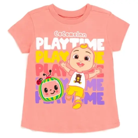 CoComelon JJ Cody Nina 2 Pack T-Shirts Infant to Toddler image {1}