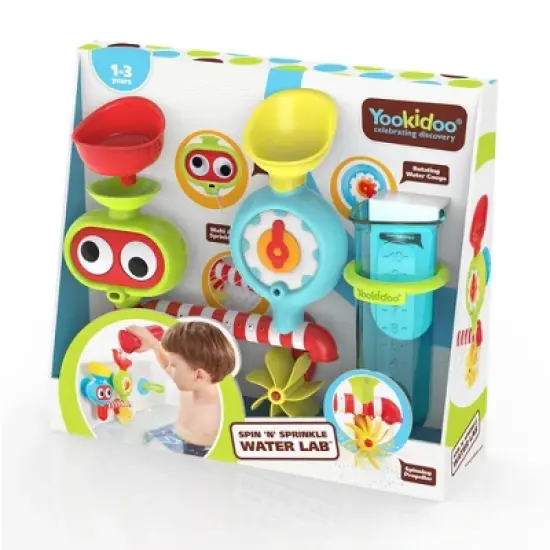 Yookidoo Spin 'N' Sprinkle Water Lab Bath Toy image {3}