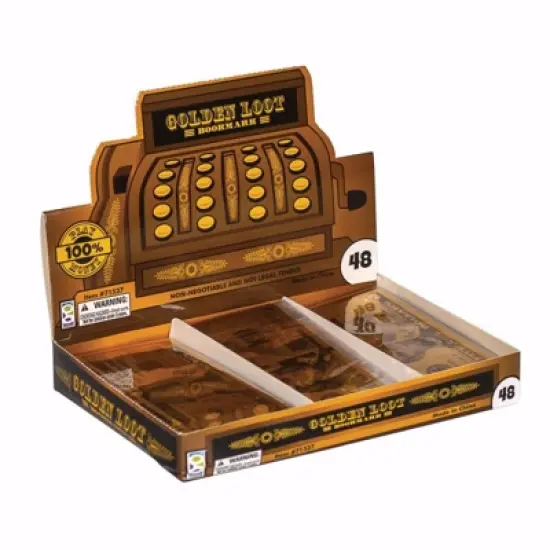 Geddes Golden Loot Bookmarks - 48 per display image {4}