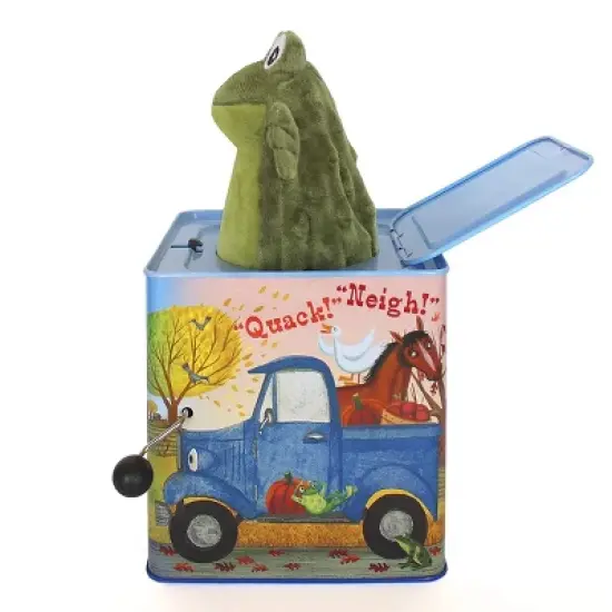 Yottoy Little Blue Truck Jack-in-the-Box image {3}