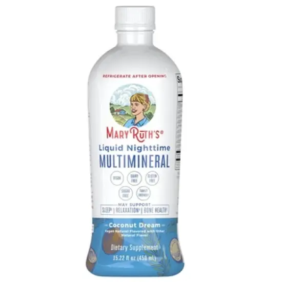 MaryRuth's Liquid Nighttime Multimineral - Coconut - 15.22oz image {5}