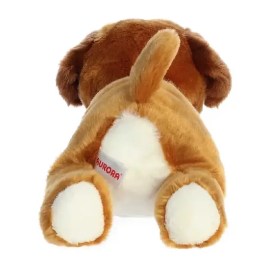 Aurora Flopsie 12" Chad Boxer Brown Stuffed Animal image {3}