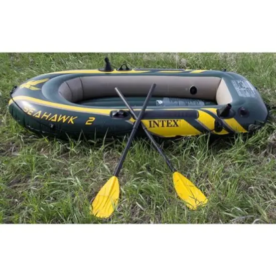 Intex Seahawk 2 Inflatable Boat Set With Oars And Air Pump | 68347EP image {2}