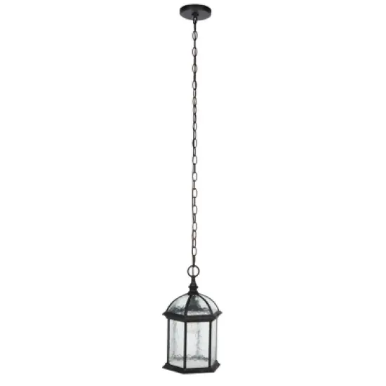 Falyn 10" Outdoor Pendant - PLT7005 - Bronze - Safavieh image {4}