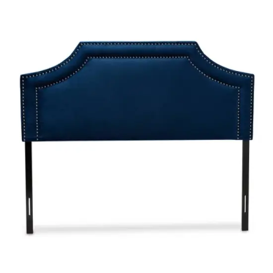 Avignon Velvet Headboard - Baxton Studio image {1}
