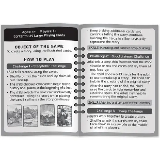 MasterPieces Kids Games - Jr Ranger - Campfire Stories Kids Card Game image {4}