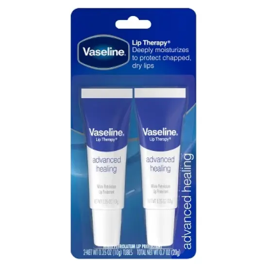 Vaseline Lip Therapy Advanced Healing Moisturizer - 0.7oz/2ct image {1}