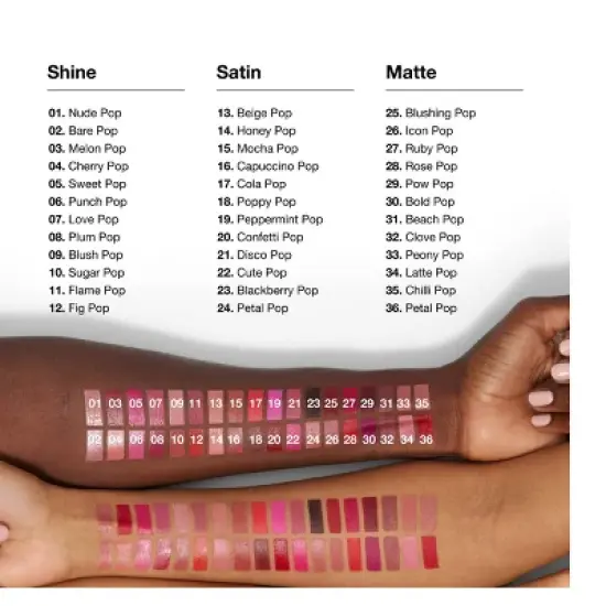 Clinique Pop Longwear Lipstick - 0.13oz - Ulta Beauty image {5}