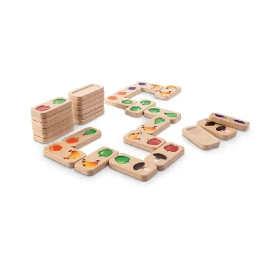 Plantoys| Fruit & Veggie Domino (Gradient) image {1}