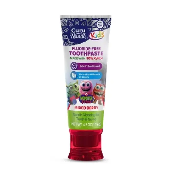 GuruNanda Kids' Toothpaste - 4.2oz image {9}