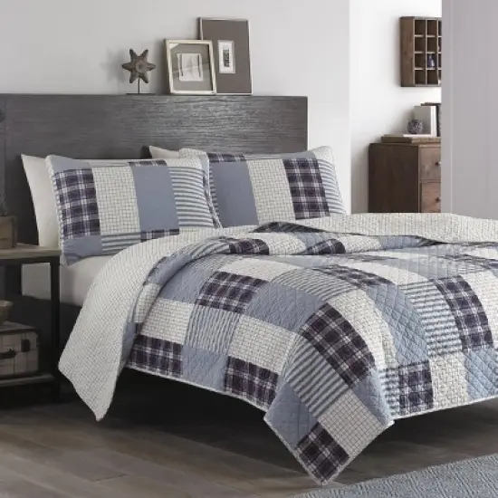 Camano Island Quilt And Sham Set Plum - Eddie Bauer&reg; image {3}