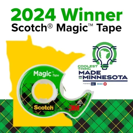Scotch Magic Tape with Dispensers 3pk image {10}